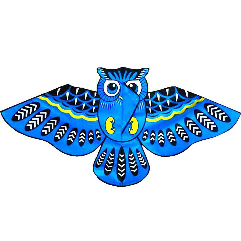 Cartoon Owl Bird Single Line Flying Kite Outdoor Fun Sports Children Toy Gift