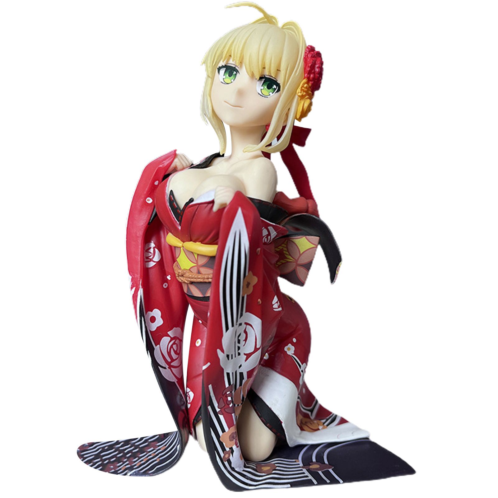 Anime Figure Creative Kneeling Nero Claudius Caesar Augustus Germanicus Model Toy