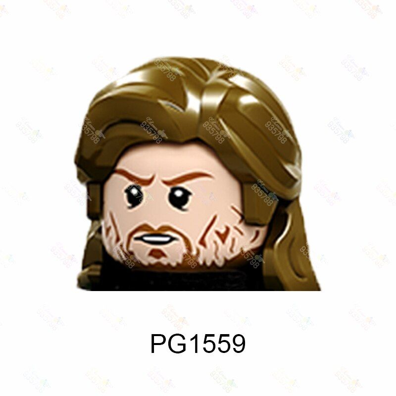 Movie Series Action Figure Character DIY Model Building Blocks Compatibla Bricks Figures Head MOC Toys For Children Gift WM6117