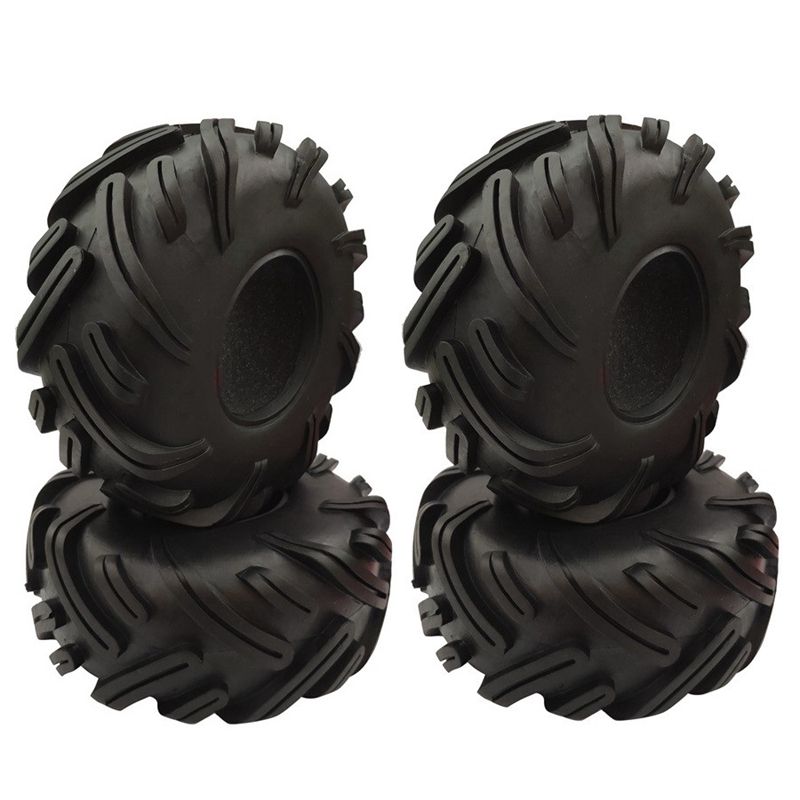 Harmony 4PCS RC Rock Crawler 2.2 inch Tires Soft 140mm Tyre With Foams for Axial Wraith RR10 SCX10 Jeep Wrangler TRX-4 TRX4 2.2 WHEEL Tik Tok