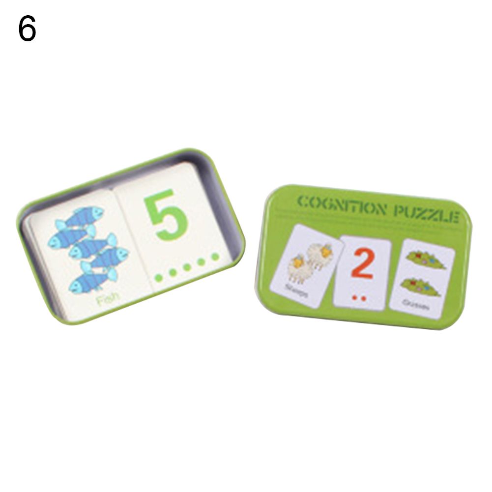 Wooden Baby Kids Vehicle Fruit Animal Life Pair Training Puzzles Cognitive Cards