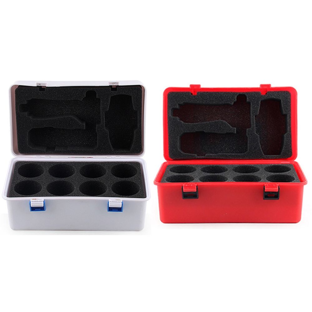 2x XD168-66 Burst Generation Spinner Toolbox Bey Spinner Related Products Hand Storage Box Tool Box Red & White