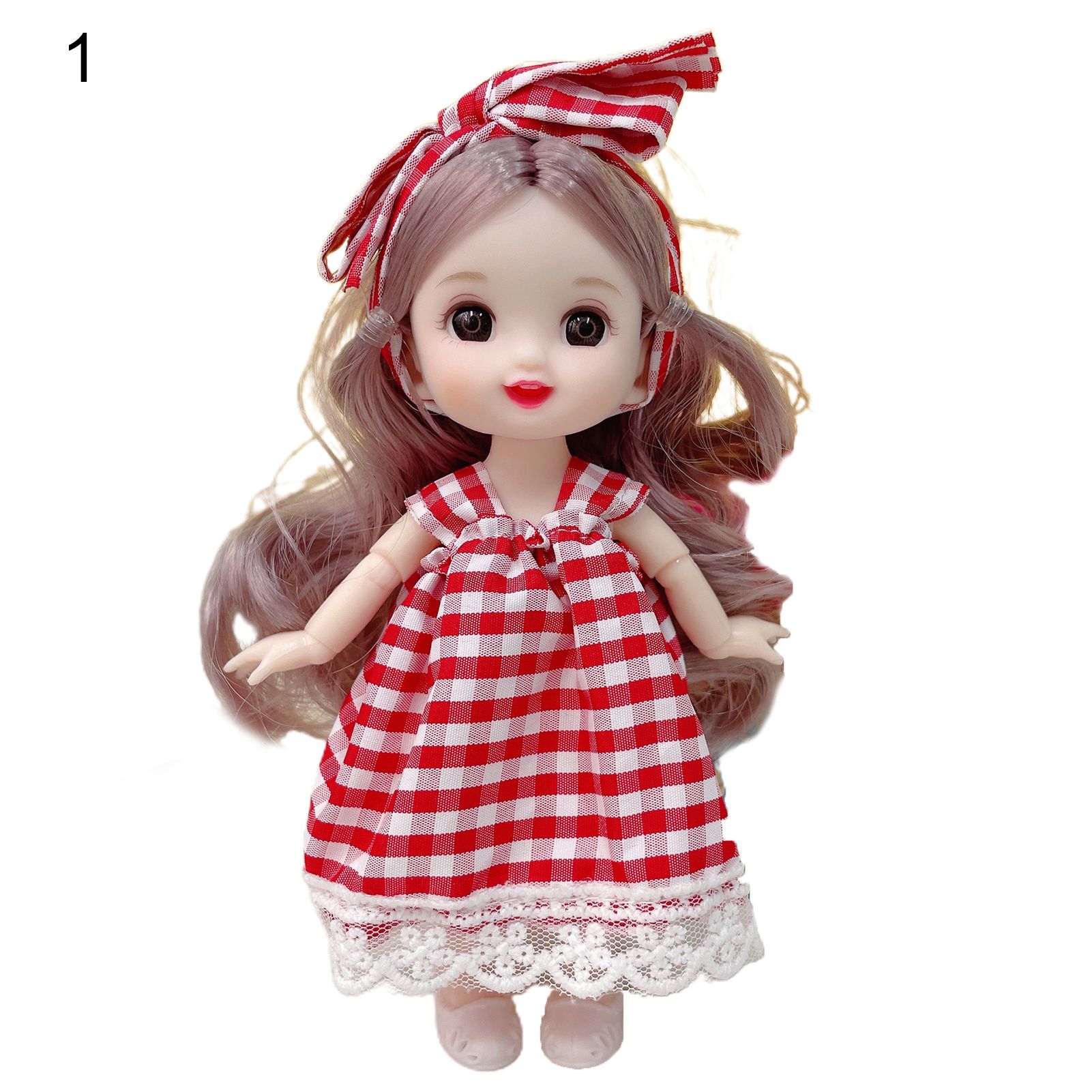 Childrenworld Cute Super Dollfie Toy Fadeless Matte Face Ball Jointed Doll