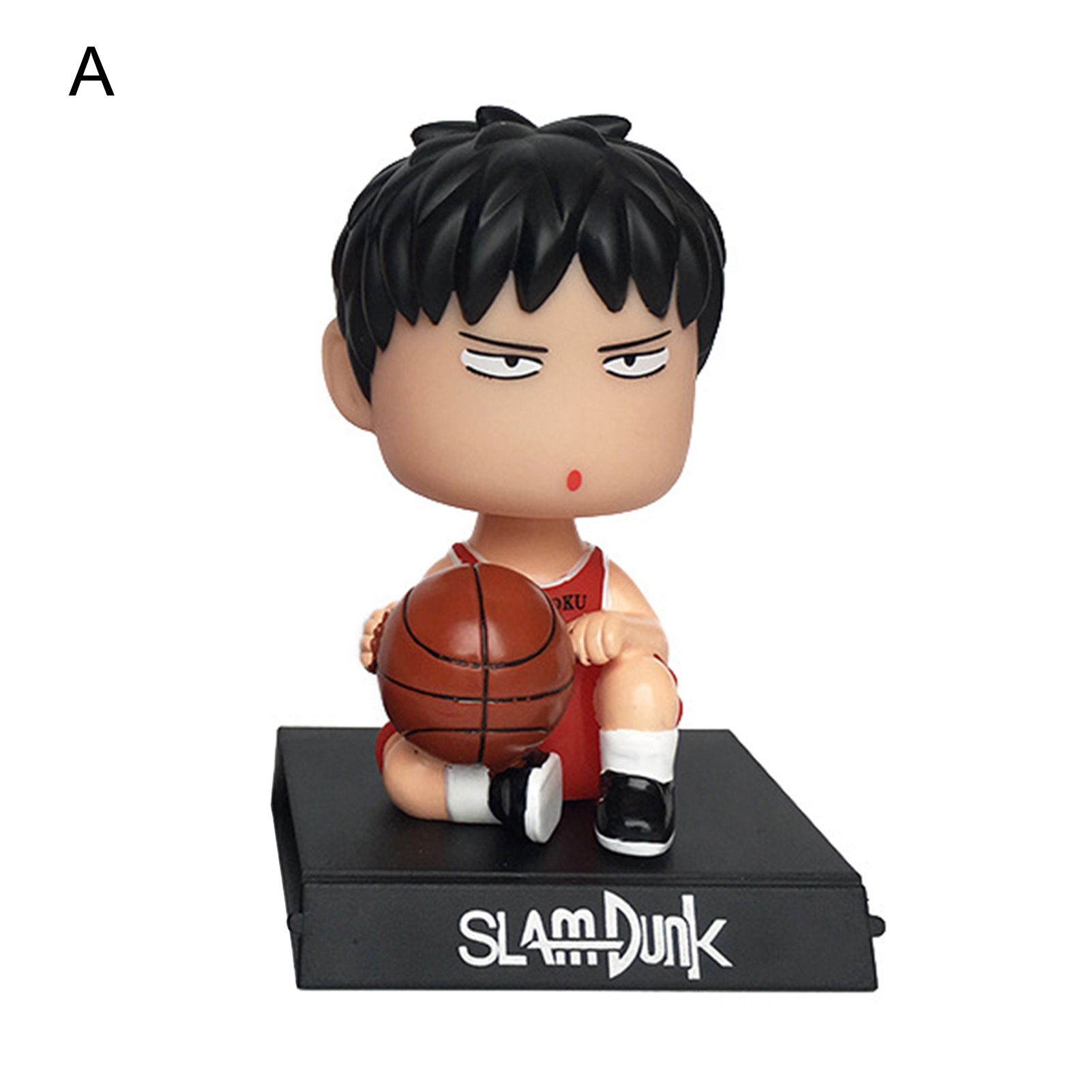 Action Model Cartoon Shake Head Base Design Slamdunk Rukawa Hanamichi Figurine Model for Decoration