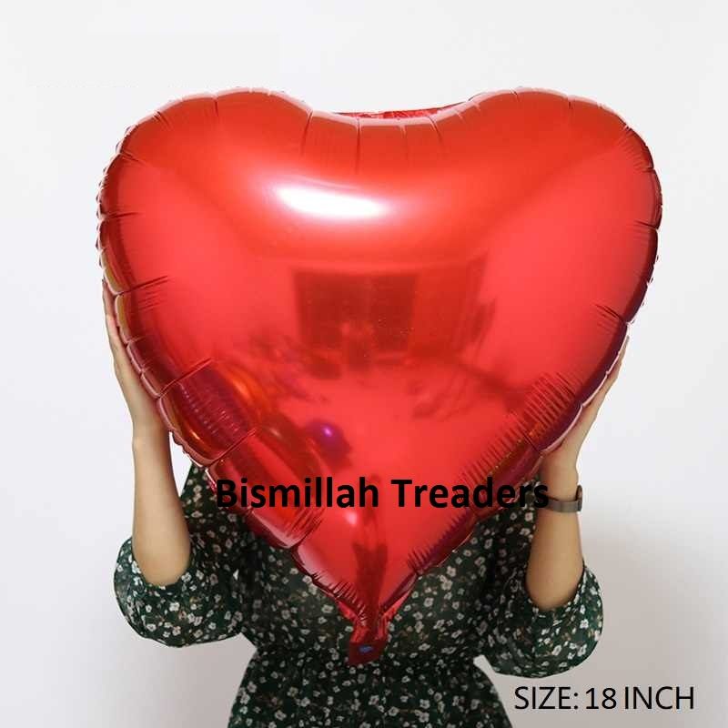 Large HEARTS Foil Balloons Valentines Wedding Party Birthday Home office decore 2pcs