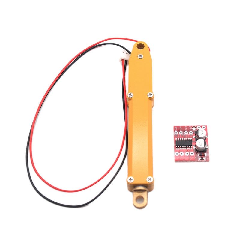 N20 Electric Full Metal Push Rod Push Rod for Rc Excavator Dump Truck Metal Cylinder with Motor Drive Board -6V