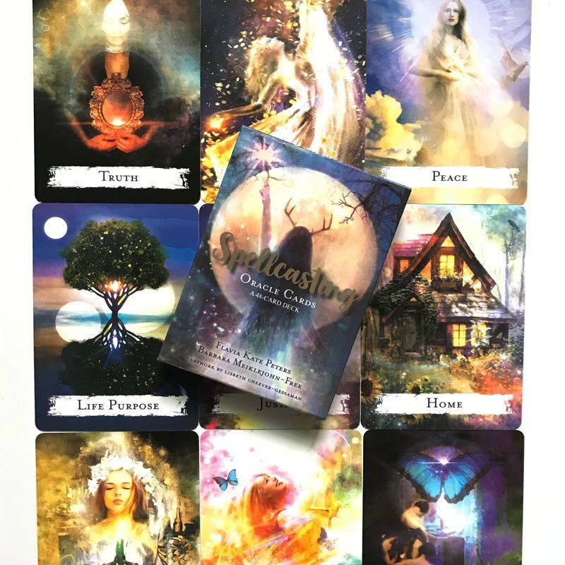 Earth Warriors Oracle Deck Tarot Rise Of The Soul Tribe of Sacred Guardians Family Party Tarot Game Cards