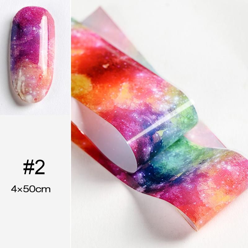 1 Box Marble Series Nail Foil Stickers Dazzling Bright Foils Sticker Nail Art Transfer Decals Paper Nail Art Decorations DIY Des
