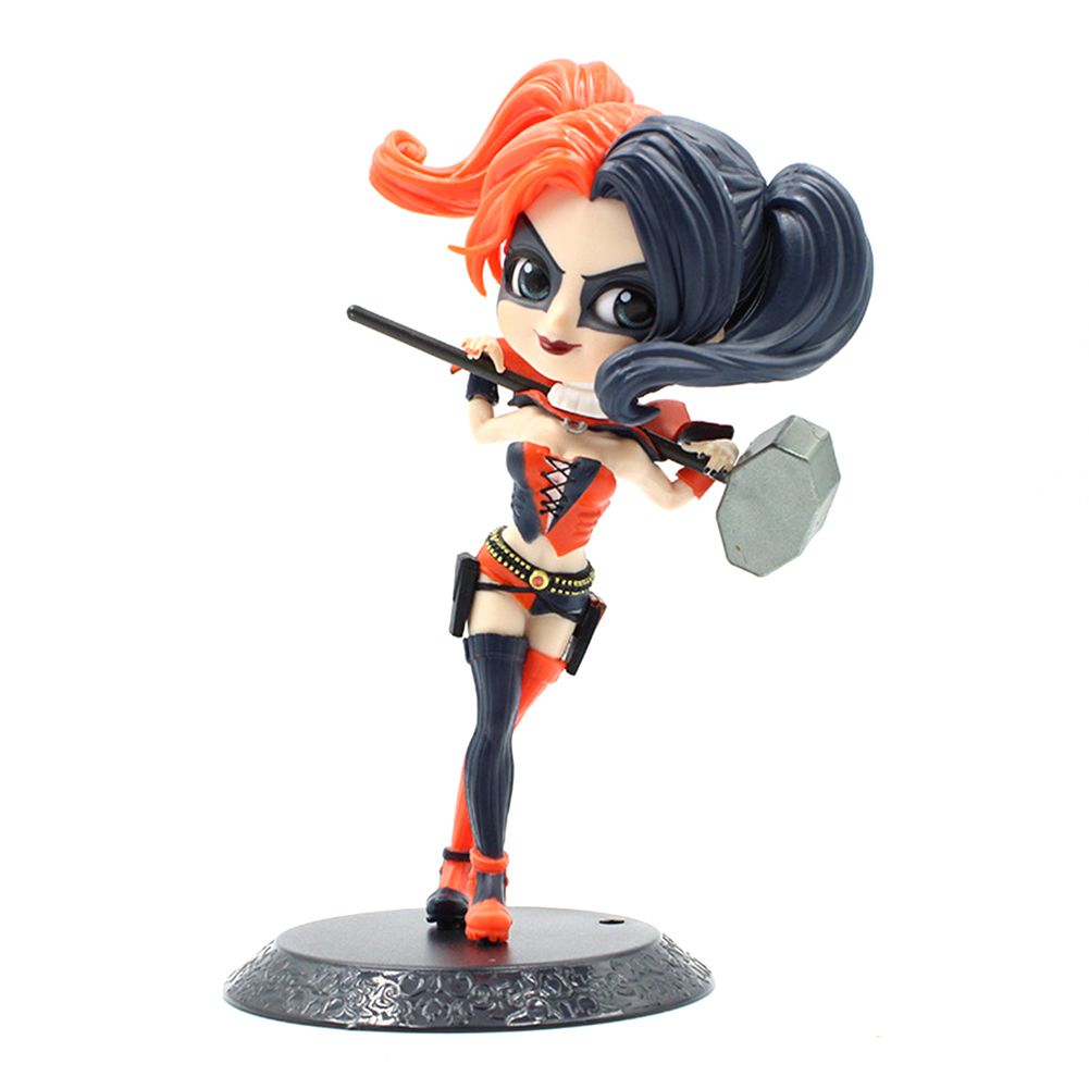 Cartoon Hammer Quinn Action Figure Anime Model Doll Figurine Cake Decoration