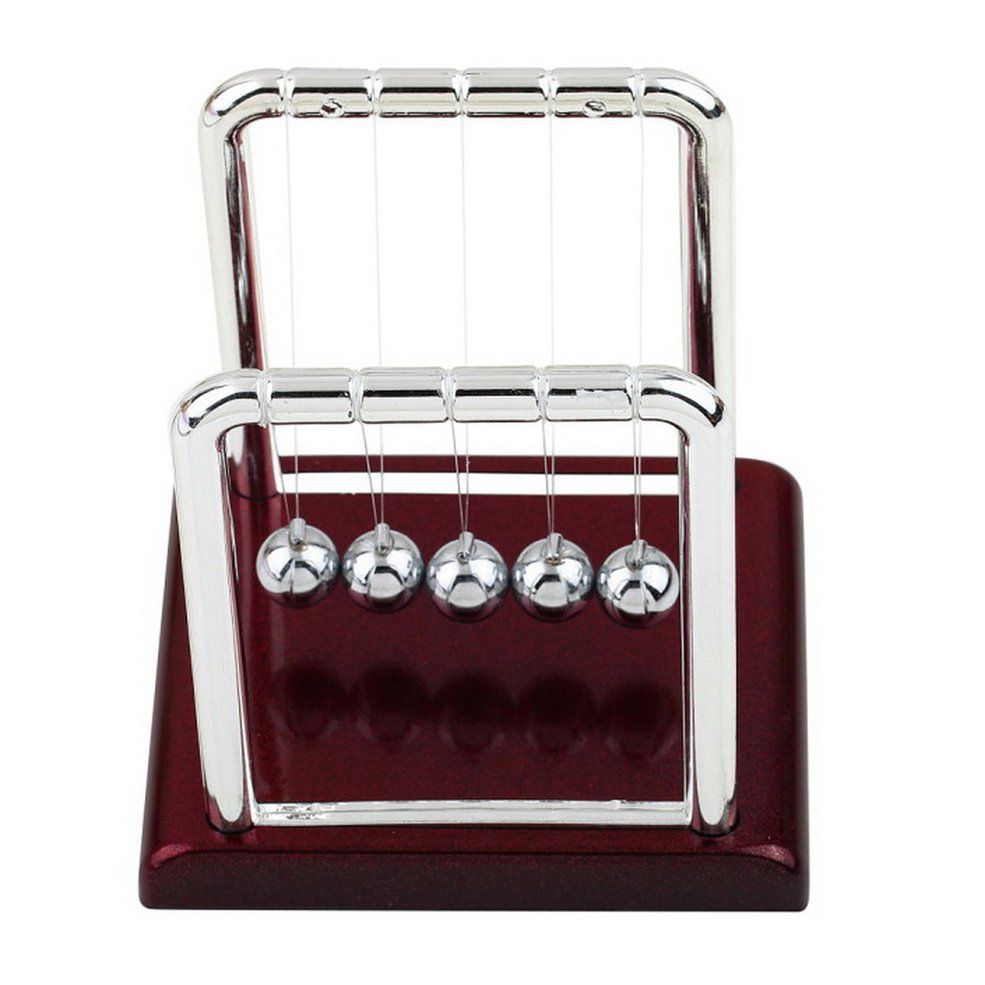 Newton's Cradle Fun Steel Balance Ball Physics Science Desk Toy Accessory Gift