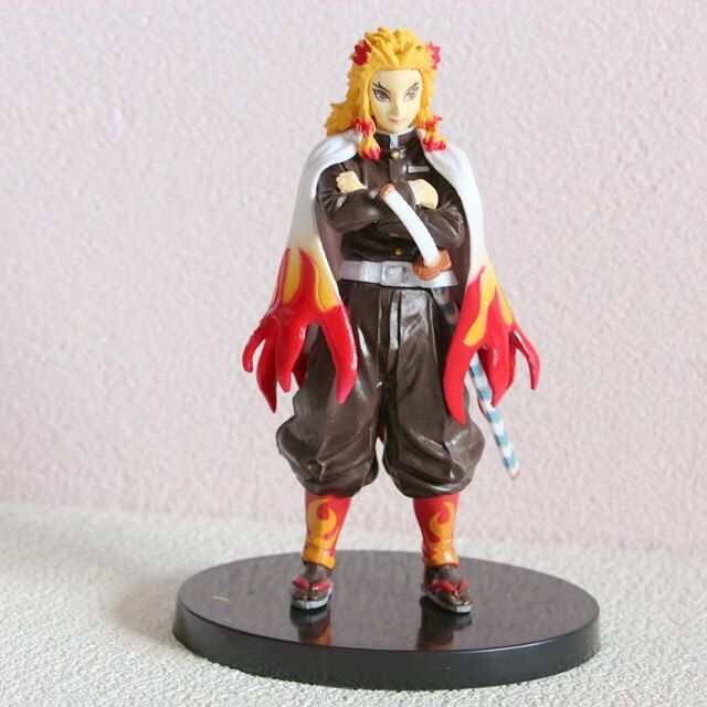 Anime 16CM Demon Slayer Kimetsu no Yaiba figure Kamado Tanjirou Action Figure Agatsuma Zenitsu Nezuko Warrior PVC Model Toys