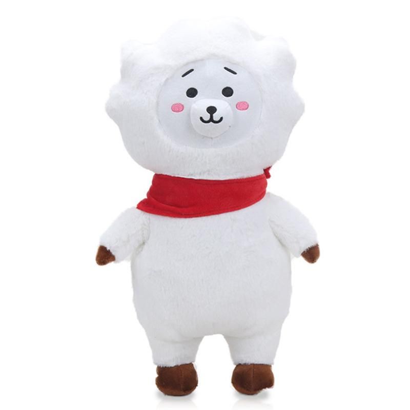 Kpop BTS BT21 Bangtan Boys Plush Cushion Stuffed Toy Dolls RJ