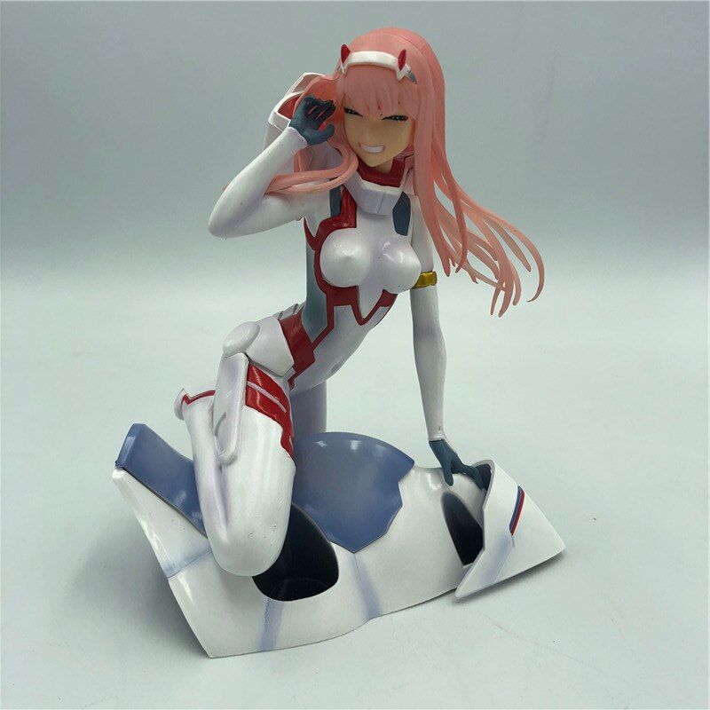 Anime DARLING in the FRANXX Figure Toy Zero Two 02 PVC Action Figure Collection Model Toys Xmas Gifts 21cm