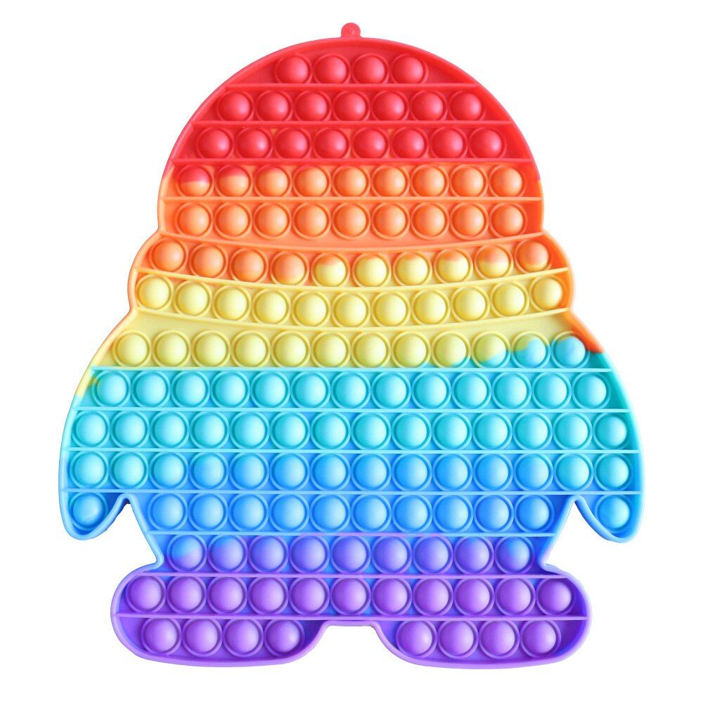 Super Big Size Fidget Toys Push Bubble Toy Autism Needs  Stress Reliever Toys  Kid Funny Anti-stress For Children
