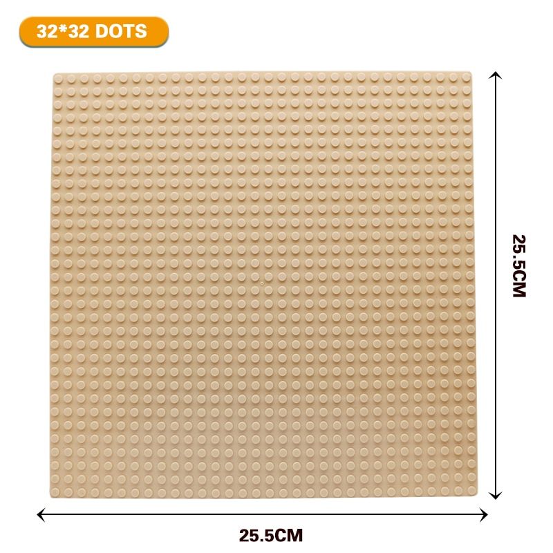Classic City Road Street Baseplate Block Straight Crossroad Curve T-Junction DIY Assembly Building Blocks Parts Base Plate Gift