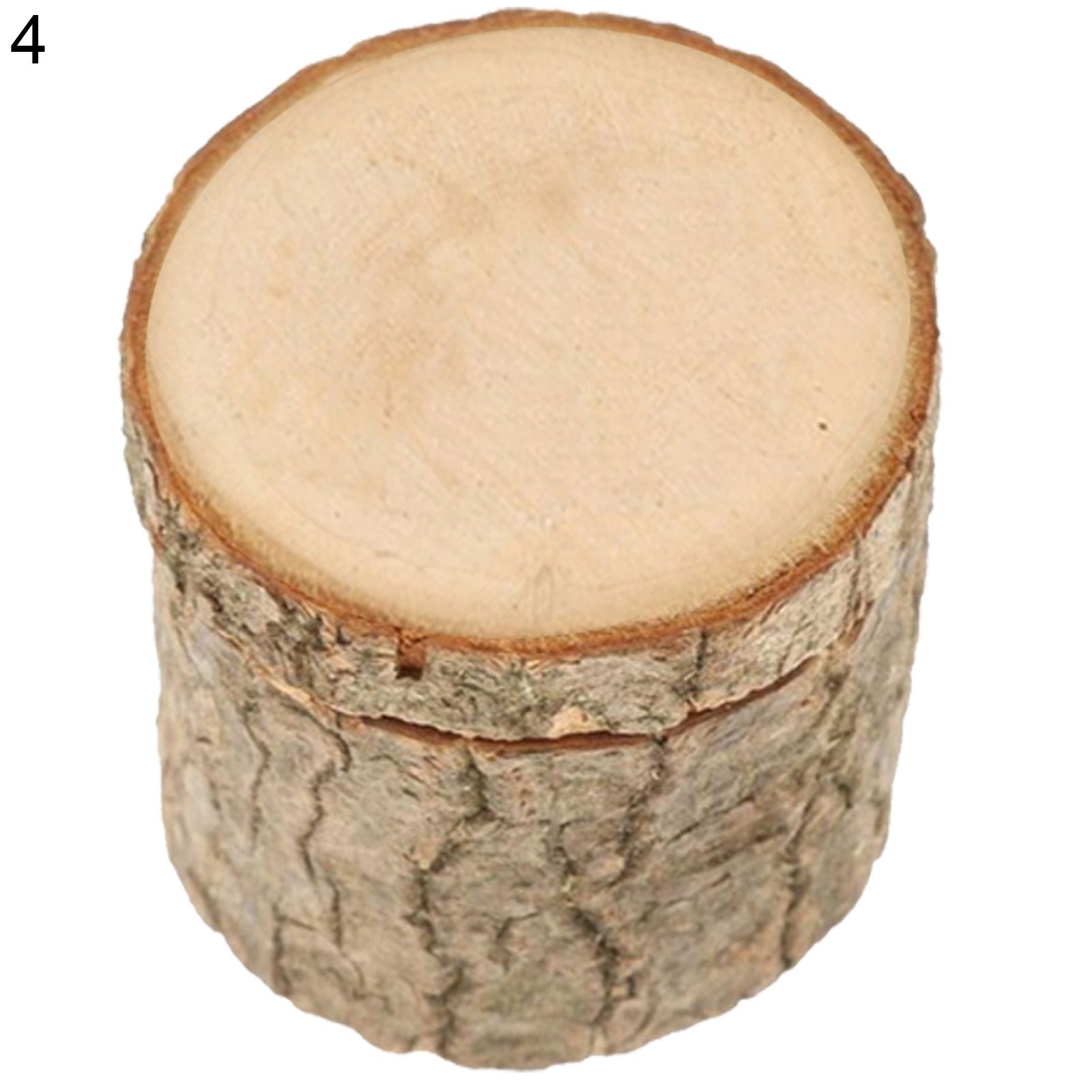 Jewelry Box Long-lasting Wooden Jewelry Case Small Ring Case