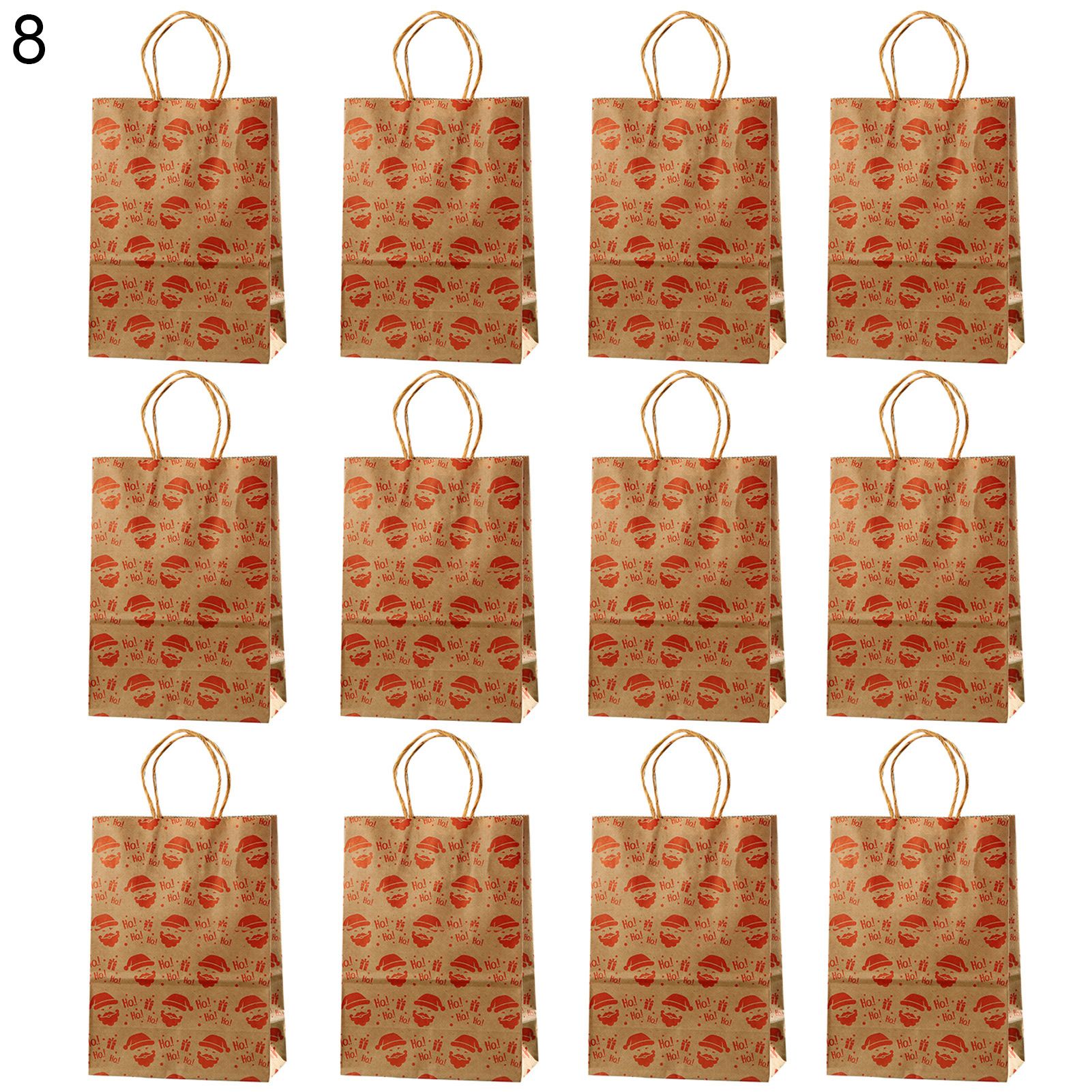 Gift Bags Folding Elegant Anti-wear Xmas Gifts Packing Bags