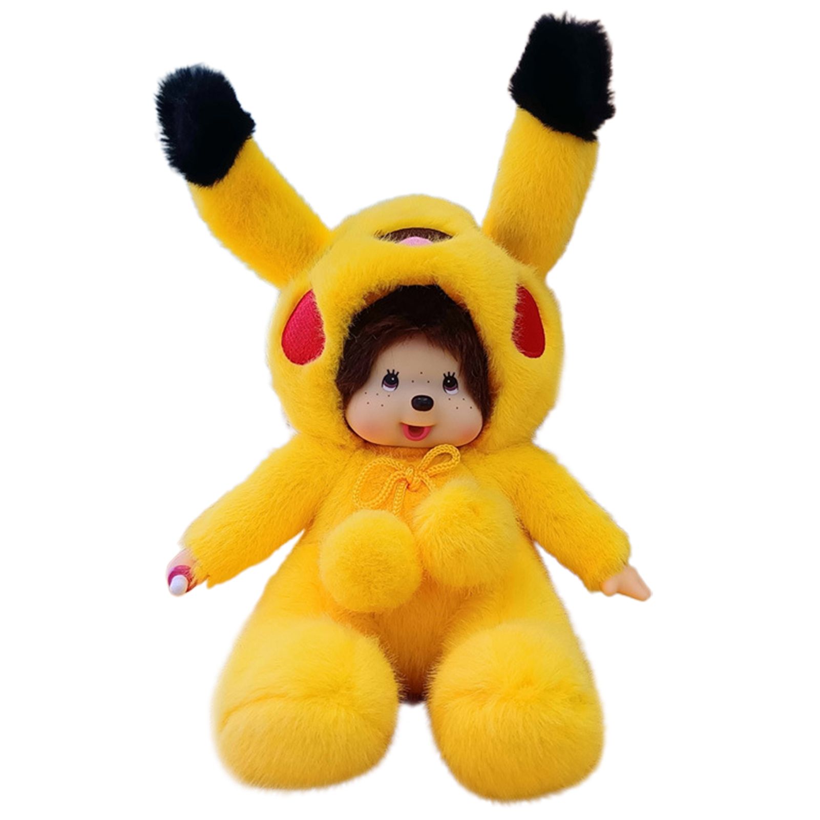 Greenhome Plush Doll Super Soft Adorable Appearance Vinyl Cartoon Anime Themed Stuffed Toy Room Decor Birthday Gift