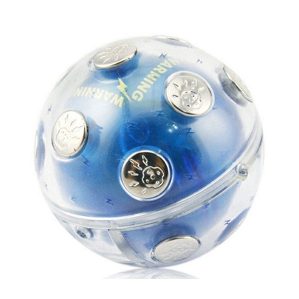 Entertainment Shock Ball Neutral Plastic Case With Metal Contacts Tricky blue
