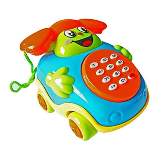 Baby Music Car Cartoon Buttons Phone Educational Intelligence Developmental Toy