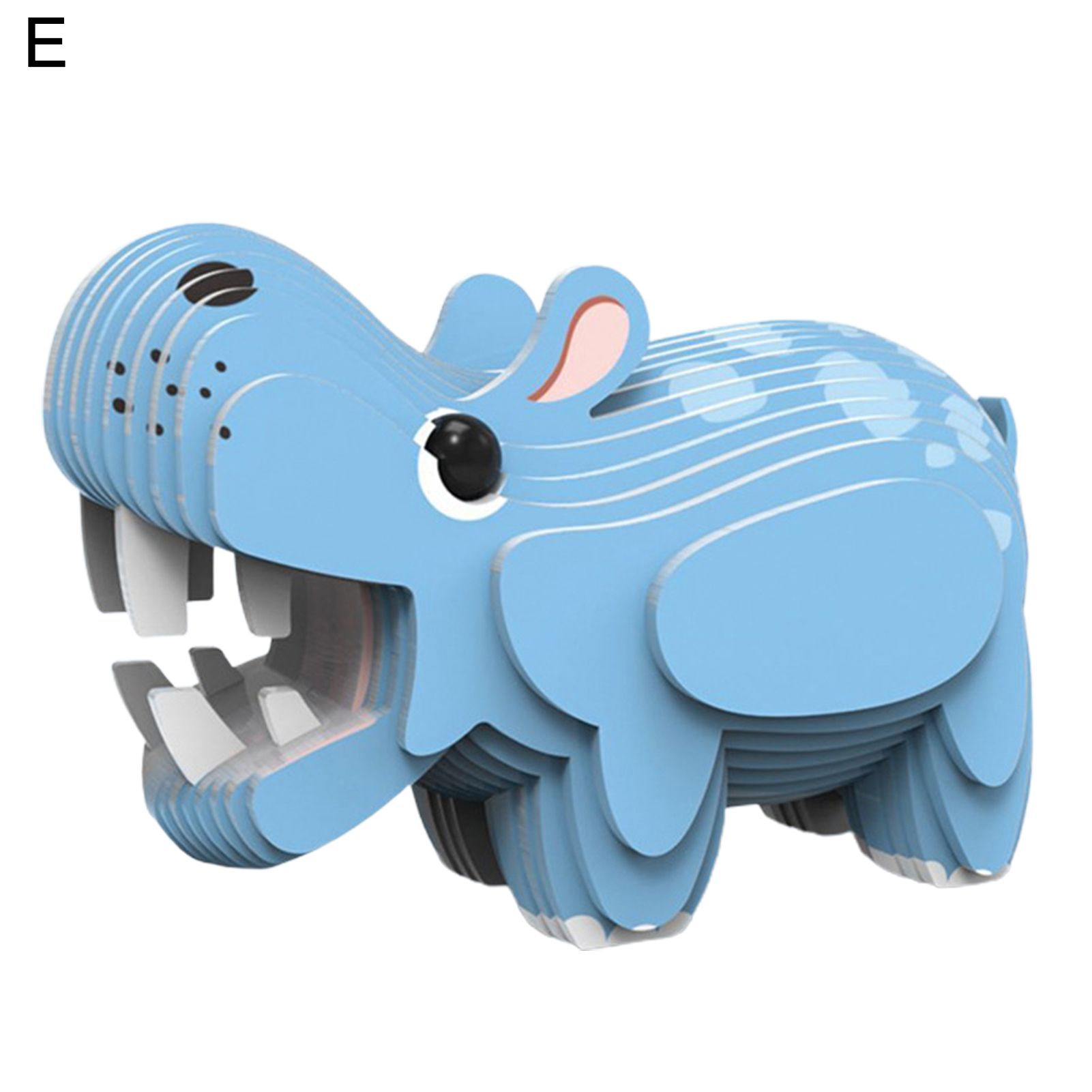 Jigsaw Reusable Cartoon Animal Intelligence Learning Jigsaw Toy