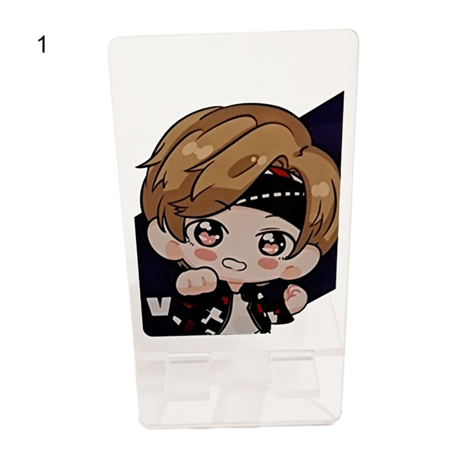 Livecity Phone Stand Foldable Non-slip Multifunctional BTS Mobile Phone Holder Ornaments Birthday Gift