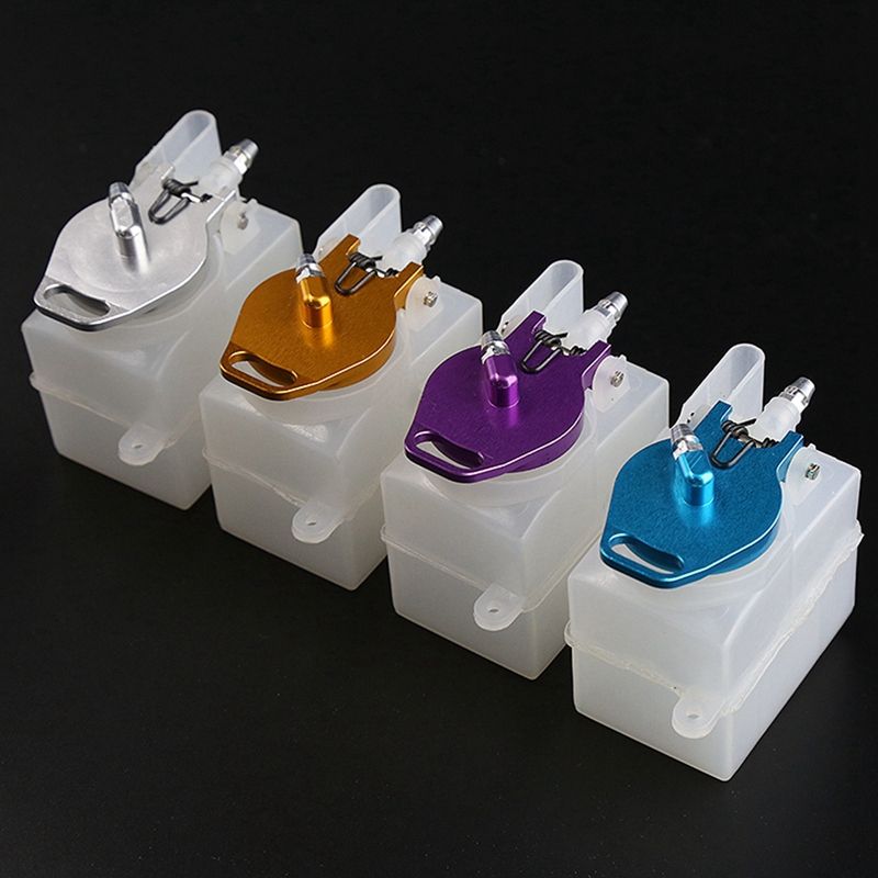 Fuel Tank with Metal Oil Container Cover 02004 for HSP 94122 94155 94166 94177 94188 1/10 RC Car Upgrade Parts