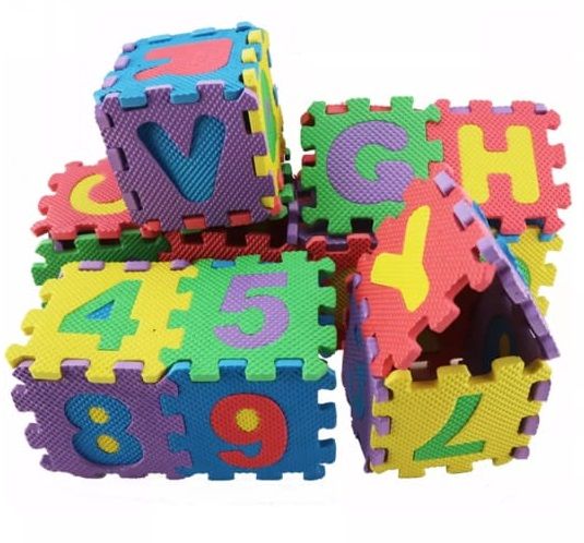 Foam Floor Alphabet Puzzle Mat For Kids - Multicolor Toy