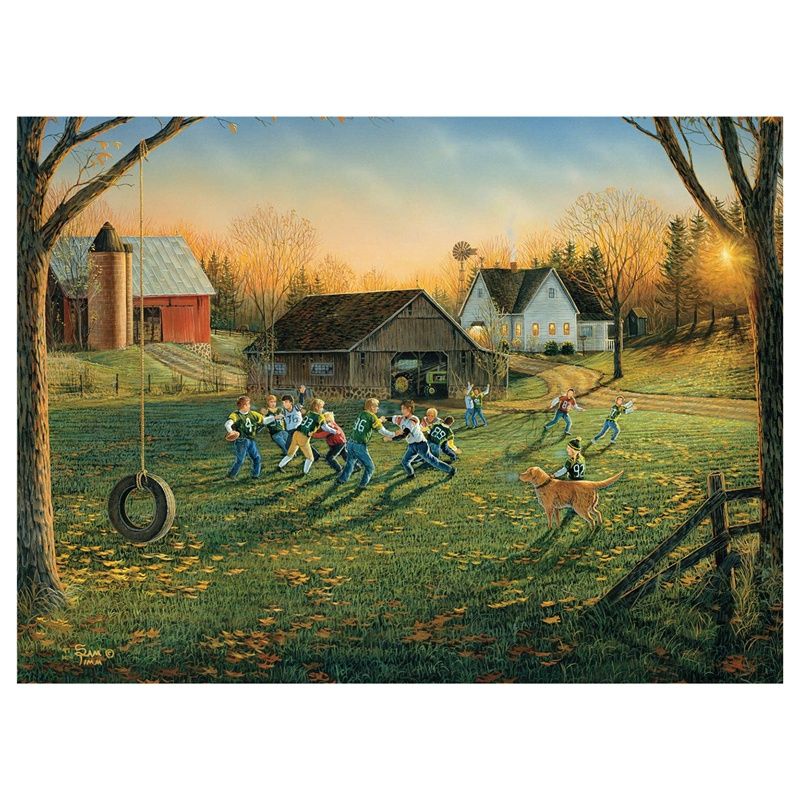 Harmony 1000 Piece Jigsaw Puzzles For Adults Kids, Jigsaw Intellectual Educational Game Difficult and Challenge/Rugby Boy Tik Tok