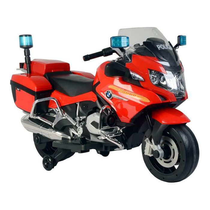 12V BMW Ride on Bike for Kids Rubber Wheels Rechargeable Battery Operated Big Size Motorcycle
