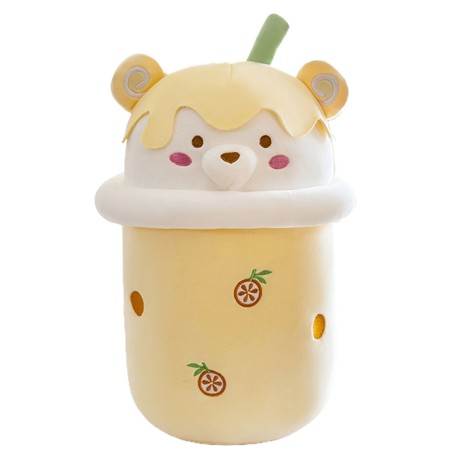 Plush Doll Exquisite Smooth PP Cotton Milk Tea Cup Pillow Doll Toy for Kids