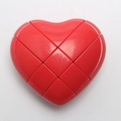 Heart Magic Cube Smooth Pentagram Cubos Magico Jouet Enfant Kids Plastic Stress Reliever Puzzle Children Educational Toys DD60MF