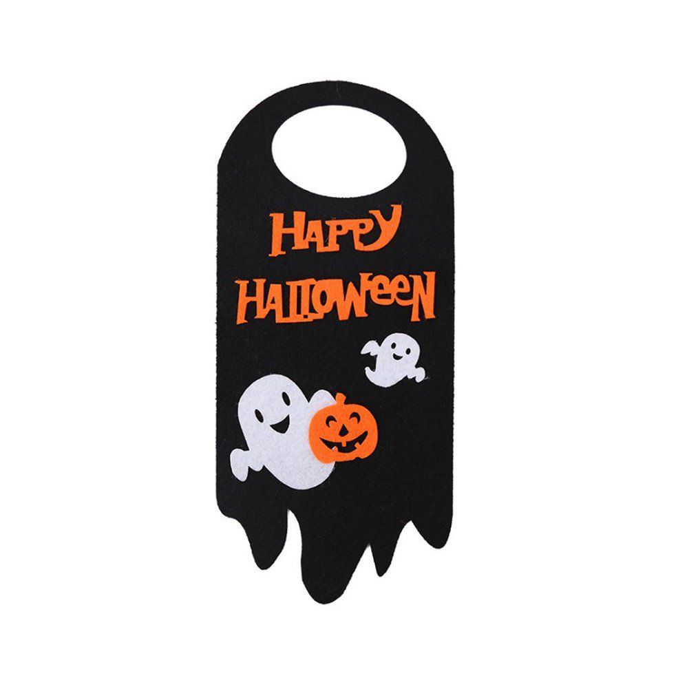 Halloween Arrangement Props Pumpkin Ghost Cat Door Hanging Pendant Hotel Mall Ghost Festival Scene Decoration