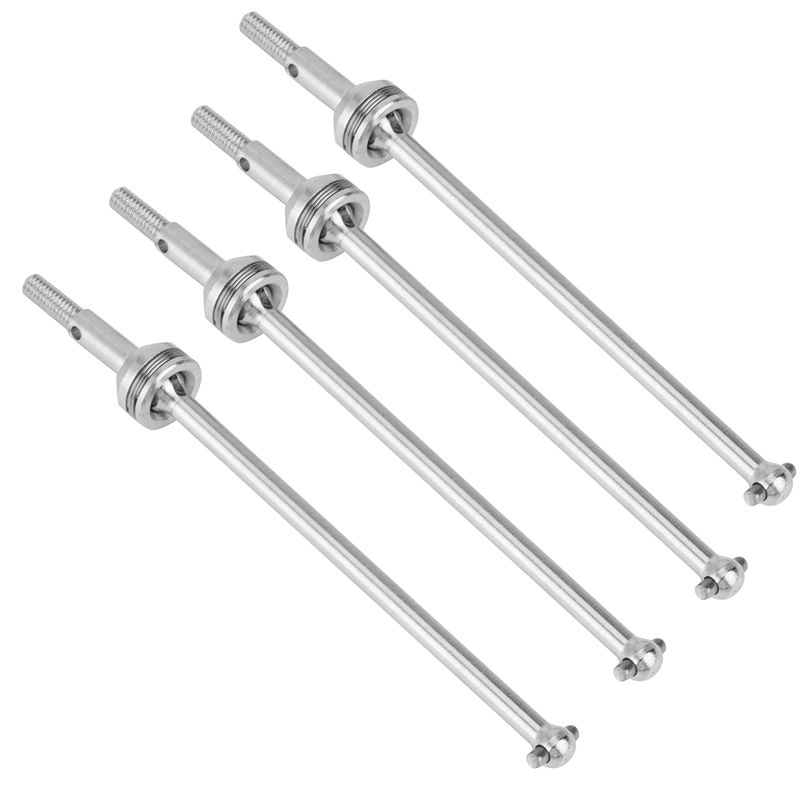 4 Pcs Metal Universal Drive Shaft CVD 104001-1927 for Wltoys 104001 1/10 RC Car Spare Parts Accessories