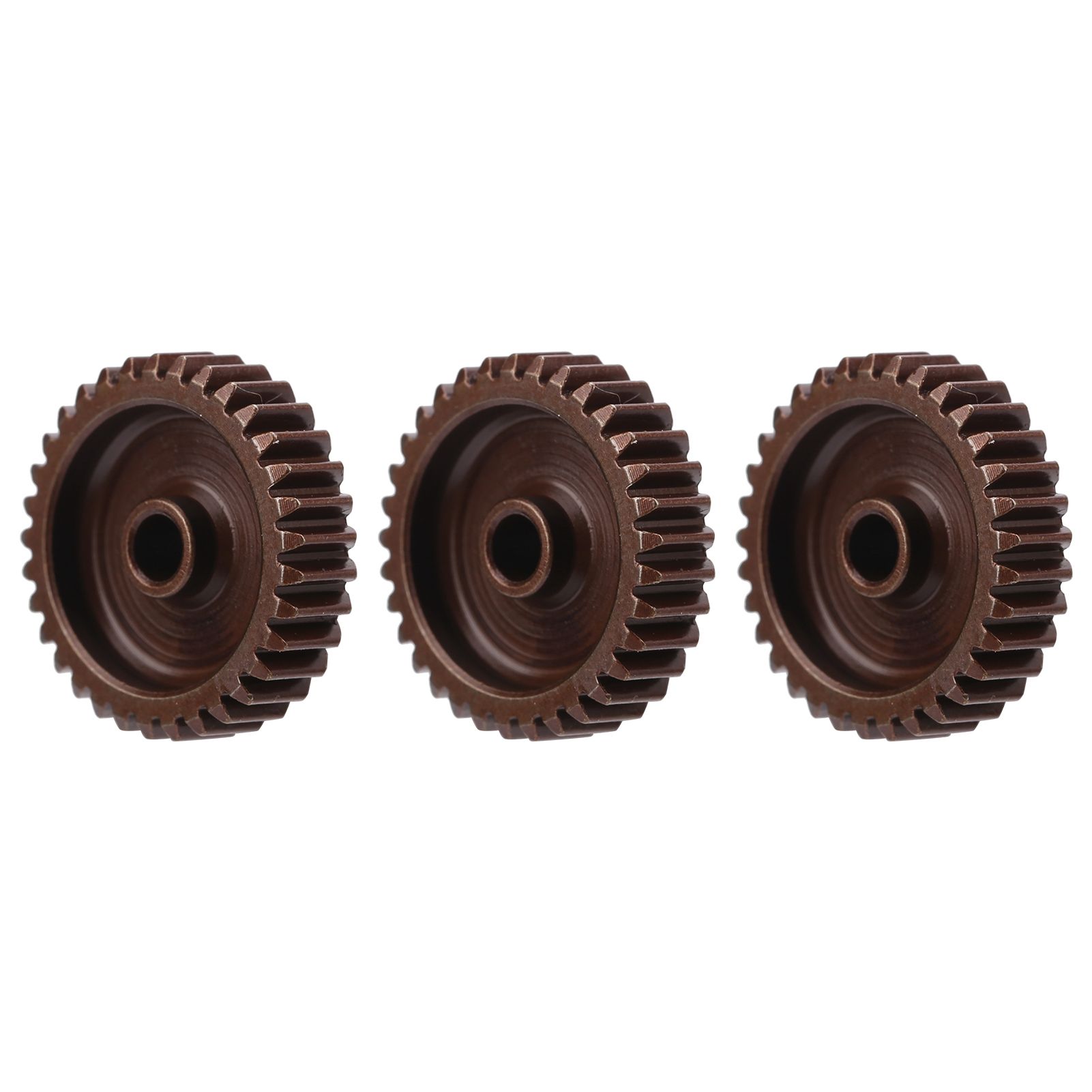 Liu Xing 3PCS Steel 33T Diamond Red 48DP Gear for 1/10 RC Model Car 3.175mm Shaft Motor Accessory