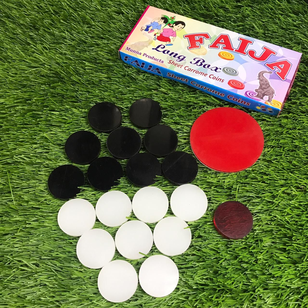 Carrom Guti with Striker Combo