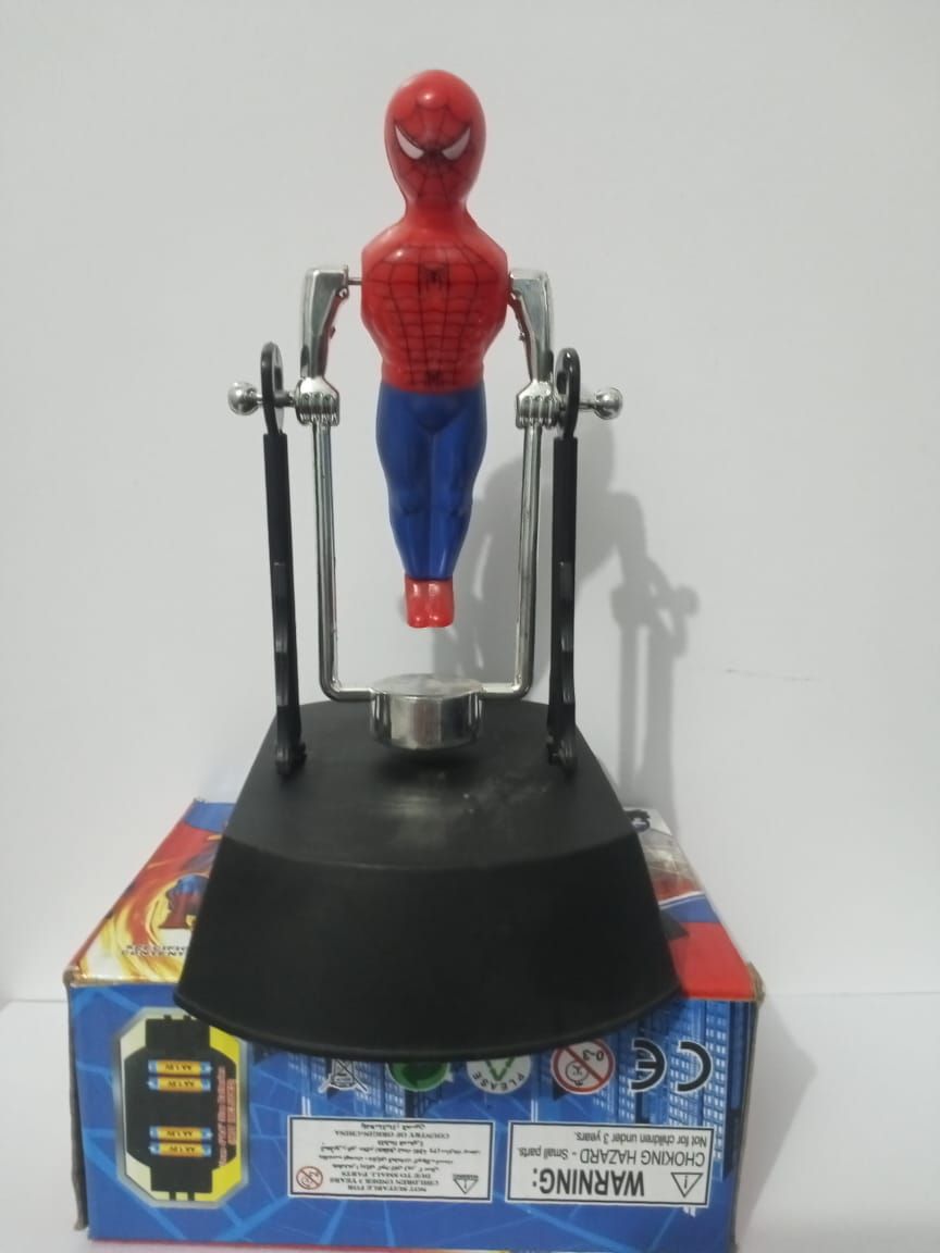 Spider-Man toys rocking toys parallel bars athletes flip clown baby electric doll new smart electric toys