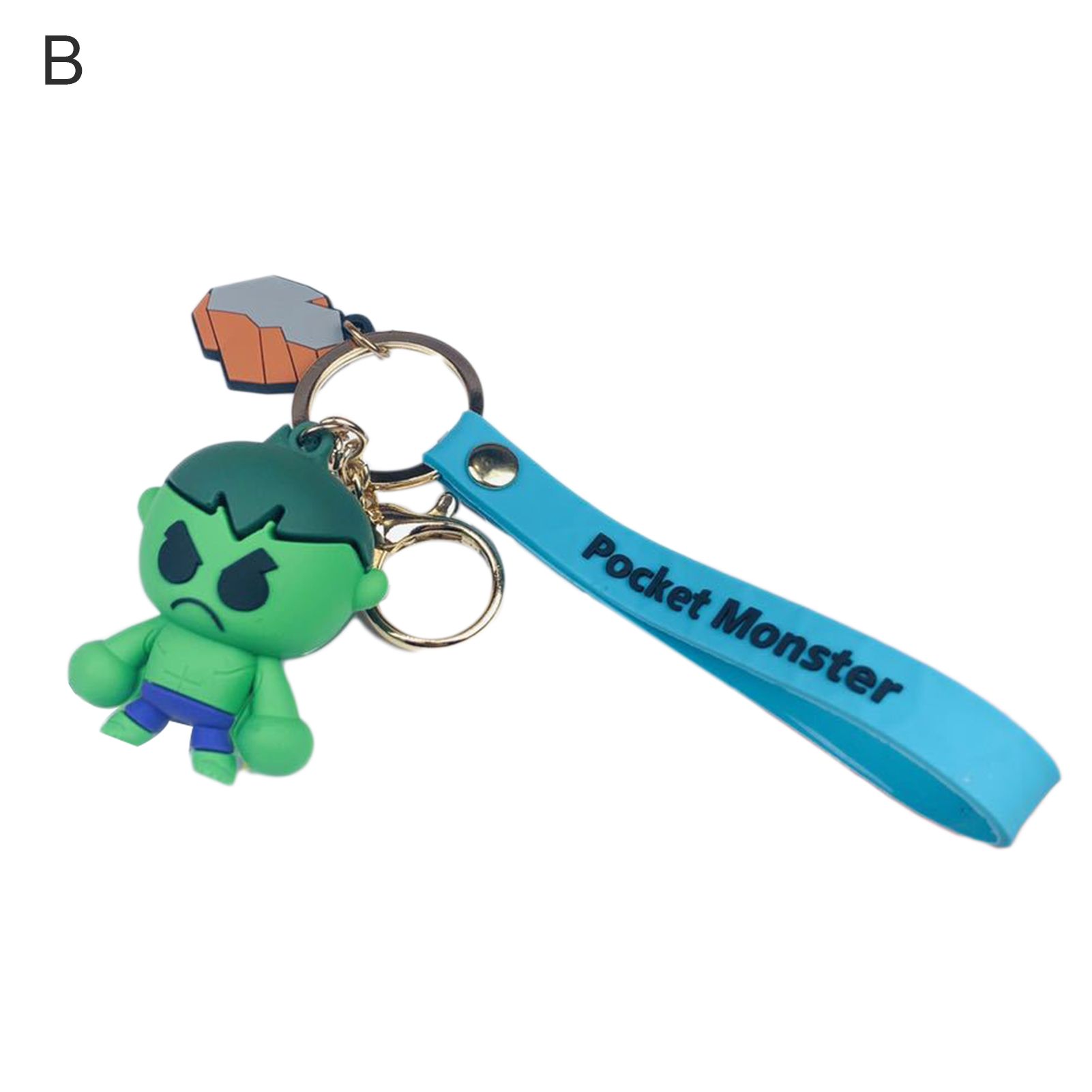 The Avengers Anime Figure Design Keychain Key Ring Bag Charm Pendant Decor Gift