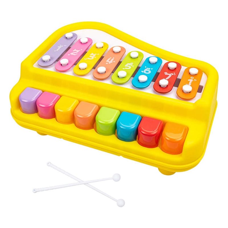 Baby Piano Xylophone Musical Toys for Toddlers Preschool Educational Musical Learning Instruments Toy for Kids