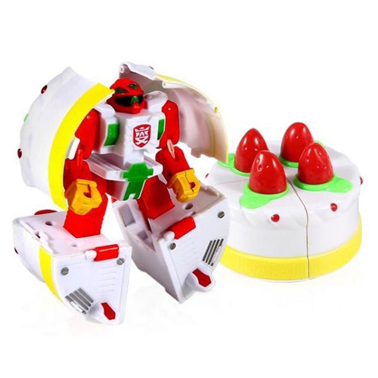 Green Transformable Toy Food Shape Eco-friendly Flexible Realistic Food Toy for Gift