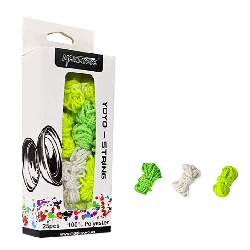 ARELENE MAGICYOYO Professional Yoyo Strings, Polyester Yoyo Ropes Glow in the Dark, Replacement for Responsive or Non Responsve Yoyo