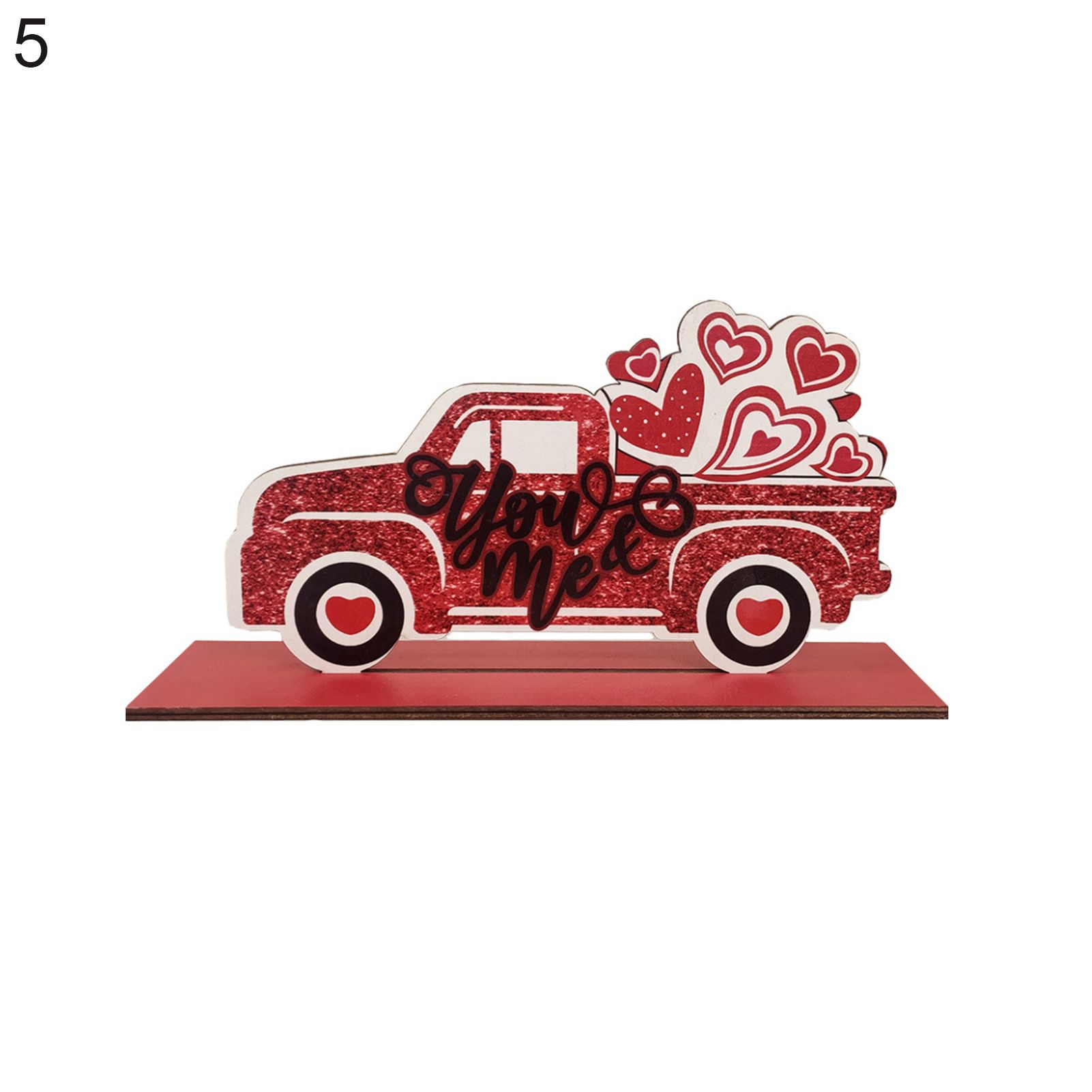 Love le Decor Exquisite Workmanship Red Assorted Sweet le Statue Decor