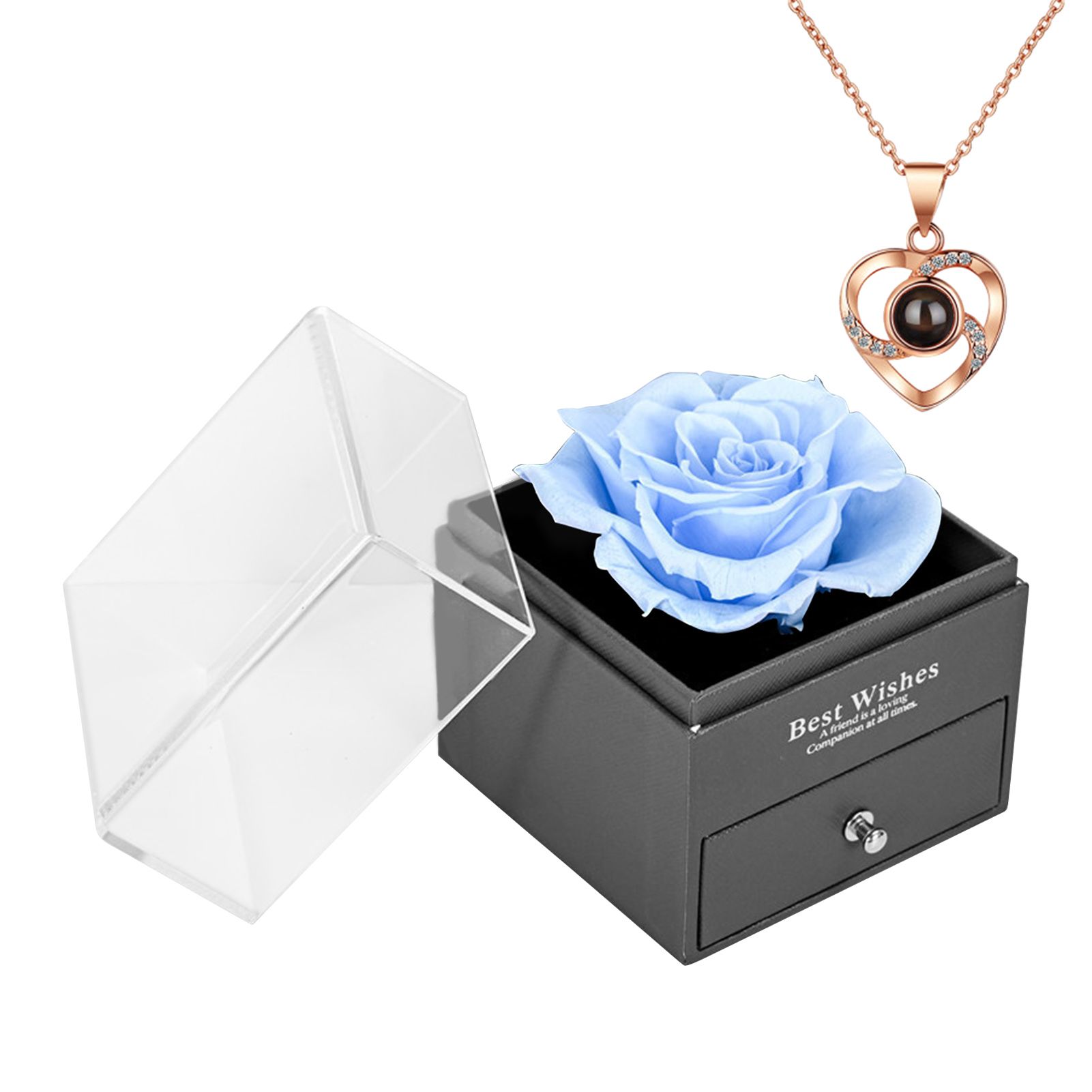 Heart Shape Pendant Eye-catching Jewelry Charm Love Neckle