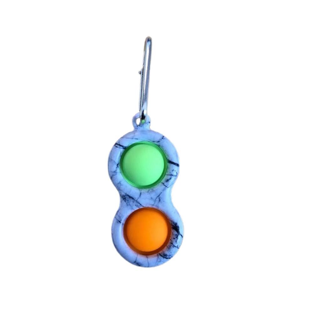 Baby Fidget Simple Dimple Sensory Toy Flipping Board Brain Teasers Education Toy Attention Intensive Learning Toys Kids Adults