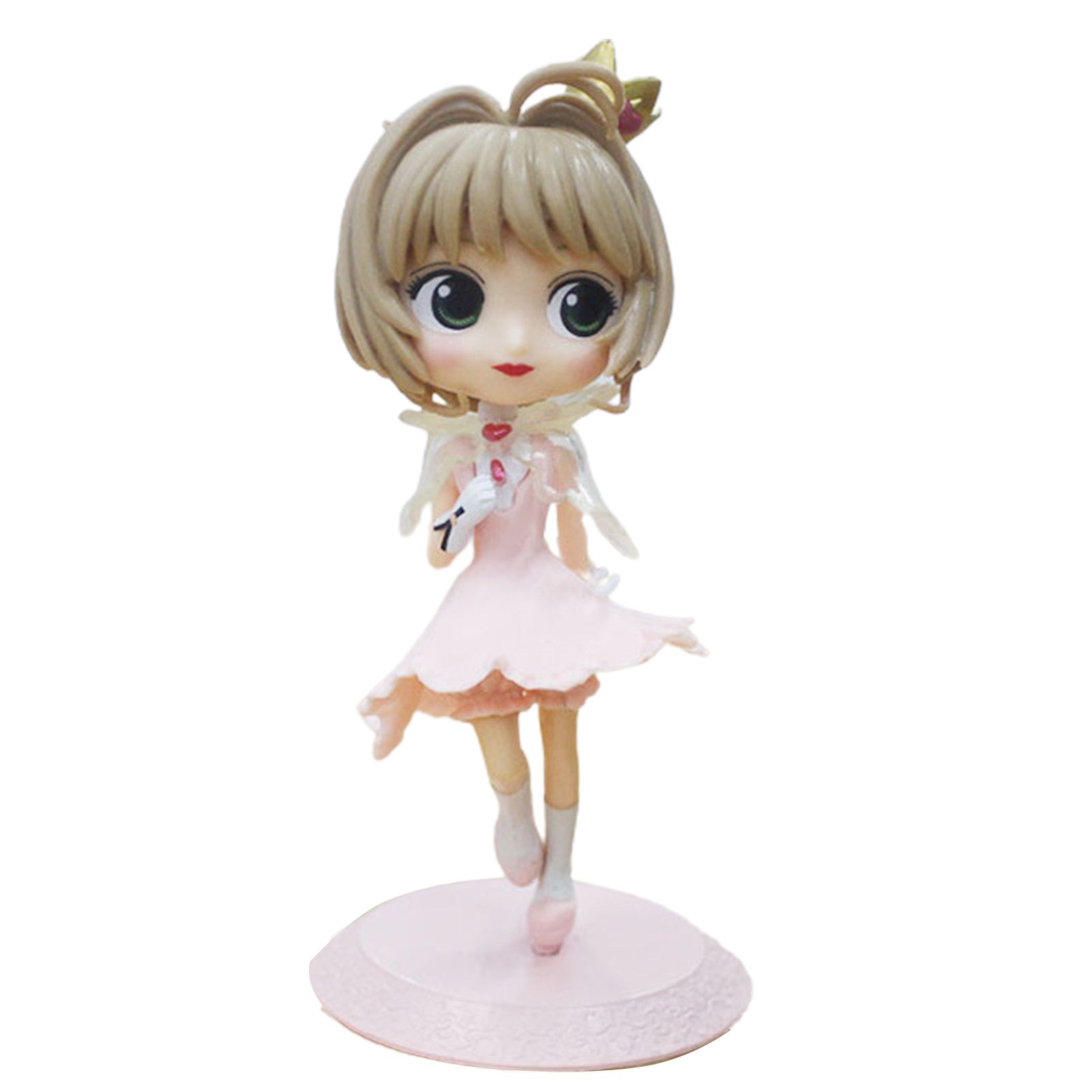 Cardcaptor Sakura Model Rich Facial Expression Wear-resistance Funny Cardcaptor Sakura Action Figure for Collectors