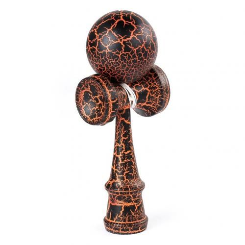 Wooden Crack Paint Kendama Juggling Ball Japanese Traditional Fidget Sports Toy Parent-Child Interactive Game Toys