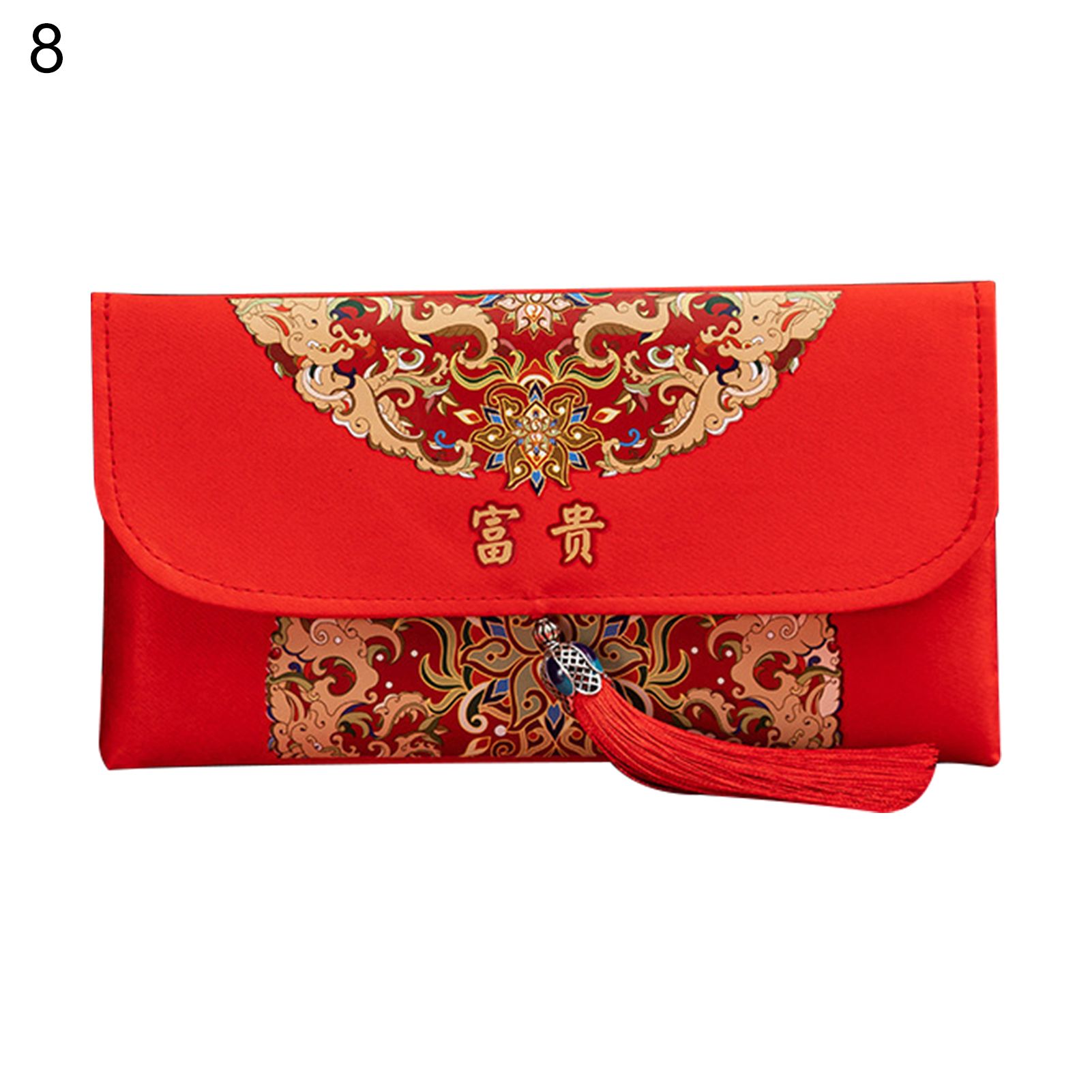 Lucky Money Pocket Charming Visiting Relatives New Year Red Envelope