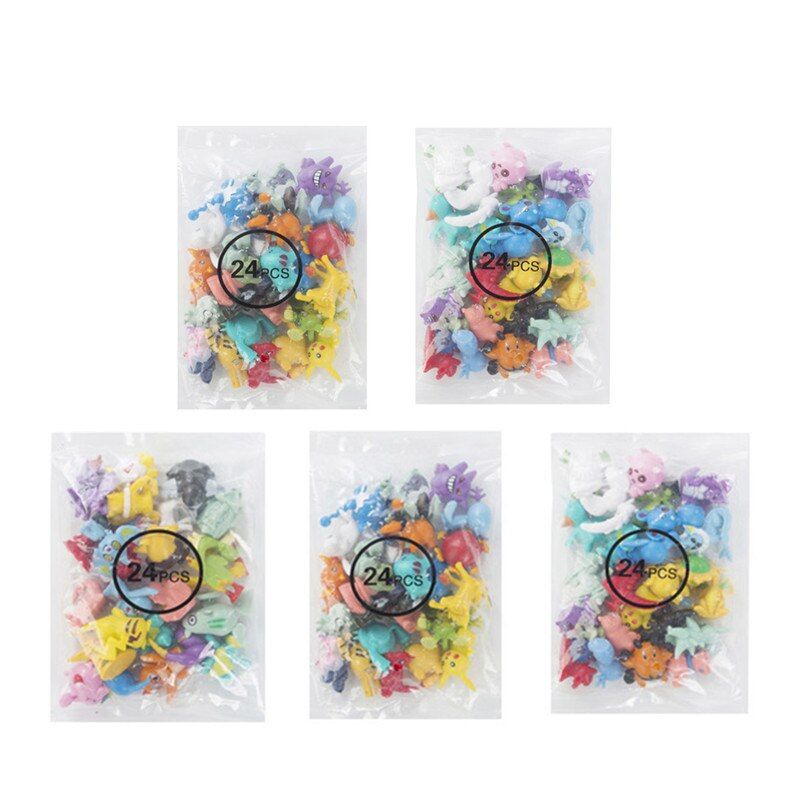 Pokemon Figures Toys 144 Different Styles Kawaii Pikachu Mini Doll Collection Toy Model Kids ChristGifts Set