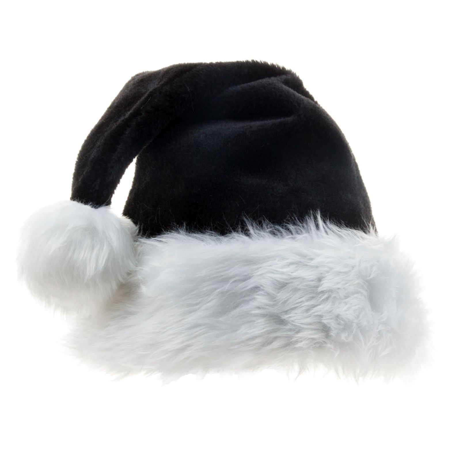 Christmas Hat Lightweight Black Santa Cosplay Christmas Cap