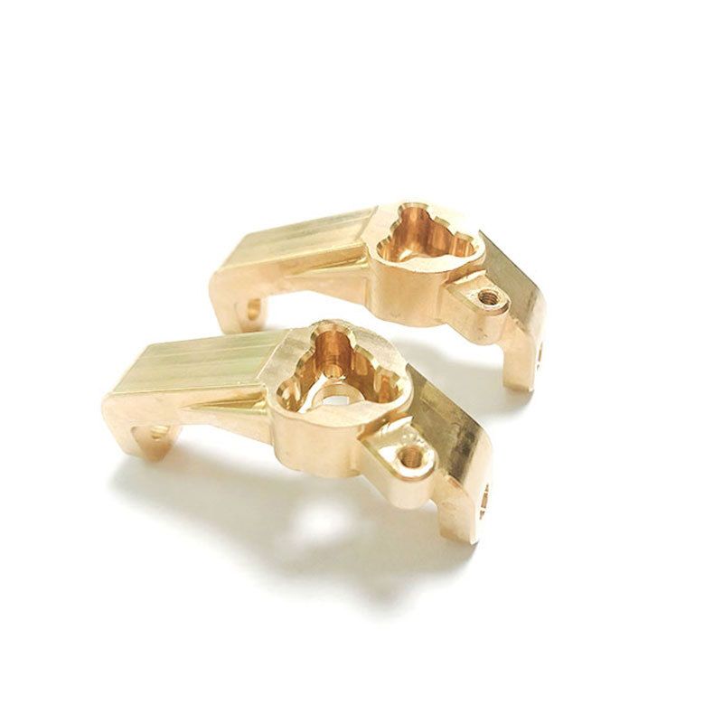 2PCS Heavy Duty Brass Front C Hub Carrier C Block for 1/10 RC Crawler Redcat GEN8 Scout II Accessories